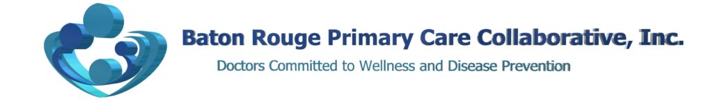 Baton Rouge Primary Care Collaborative logo and tagline.