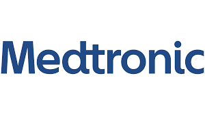 Medtronic logo in blue text.