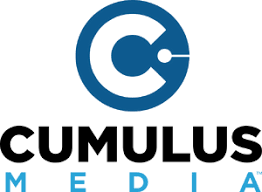 Cumulus Media logo in blue and black.